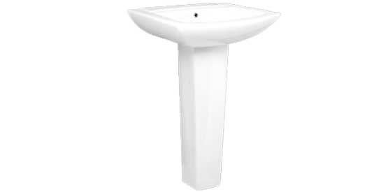 Half Pedestal Wash Basin