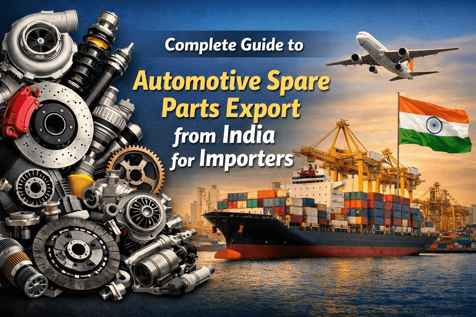 Complete Guide to Automotive Spare Parts Export from India for Importers