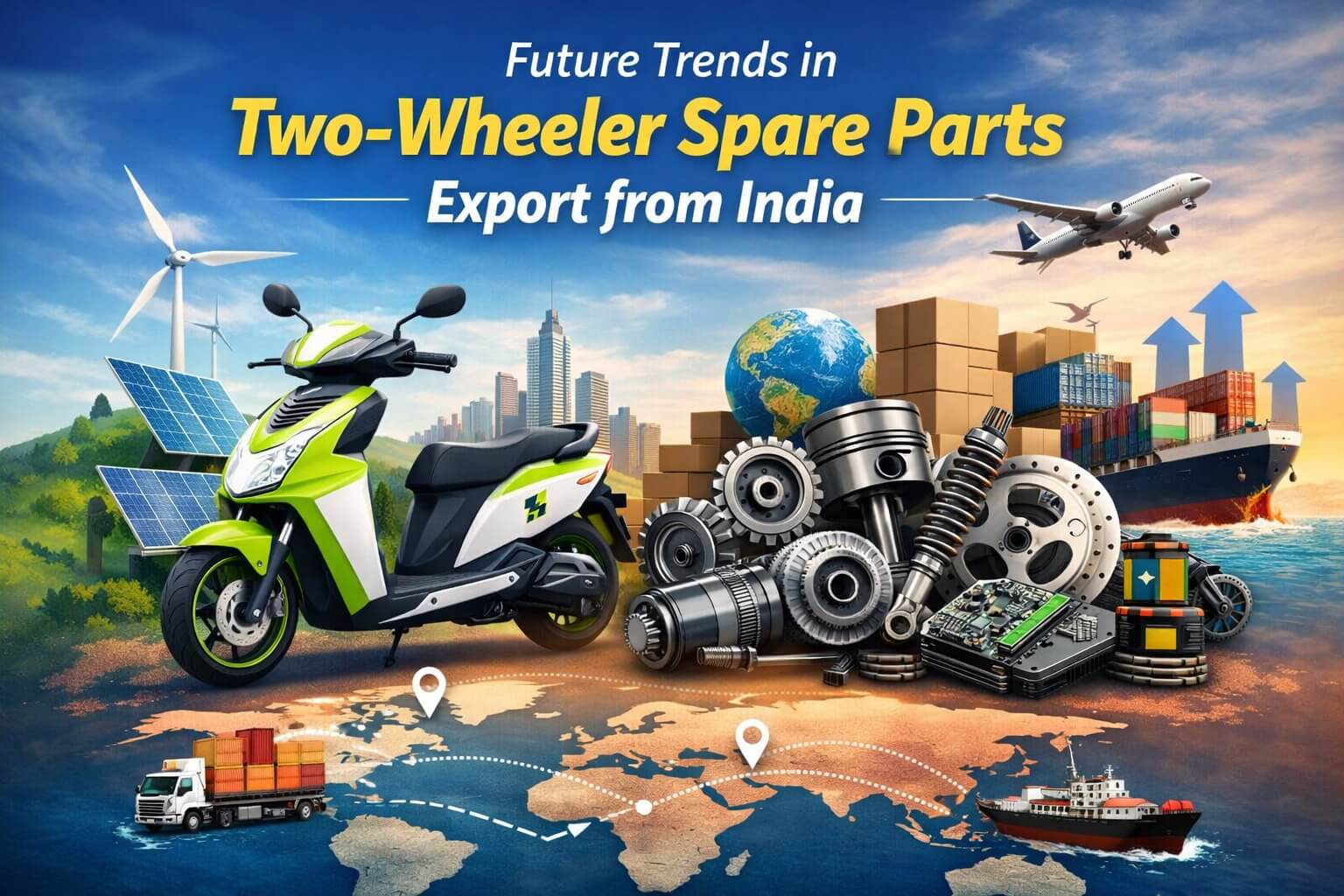 Future Trends in Two-Wheeler Spare Parts Export from India