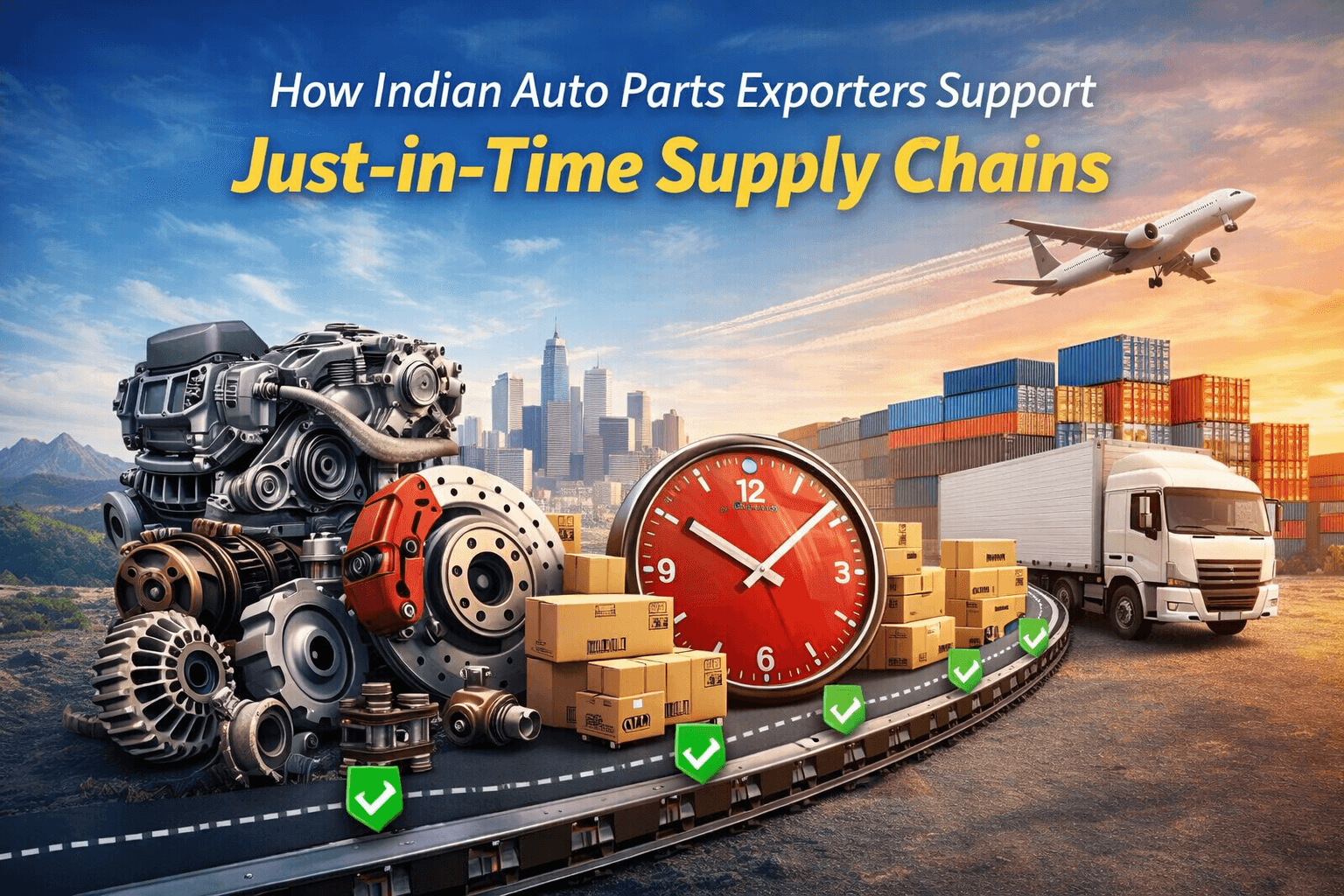 How Indian Auto Parts Exporters Support Just-in-Time Supply Chains