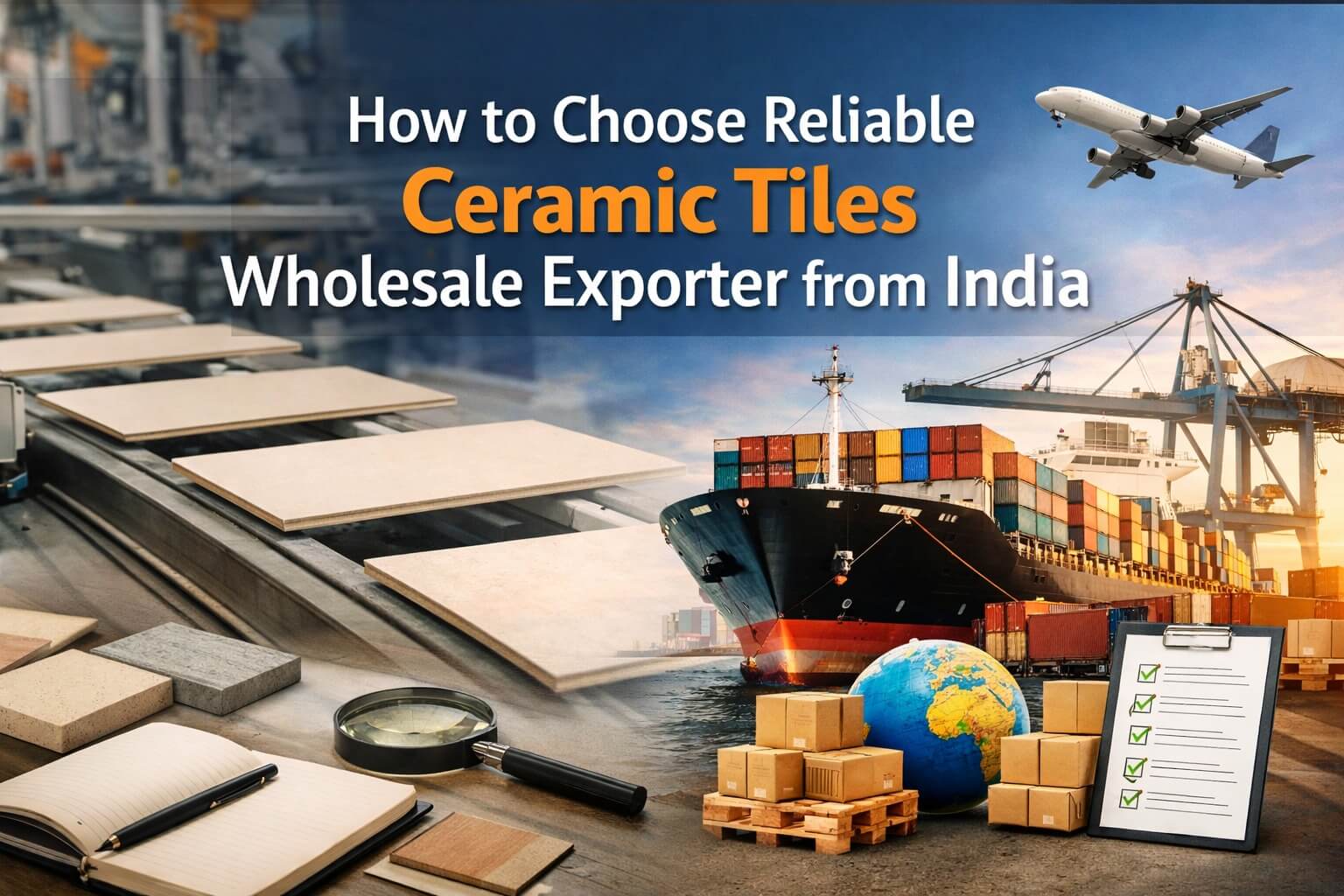 How to Choose Reliable Ceramic Tiles Wholesale Exporter from India